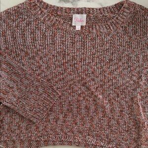 Parker Knit Women's Sweater with Metallic Threading